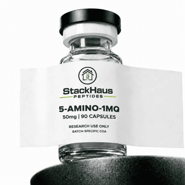 All Capsules 6 Stackhaus 5-Amino-1MQ capsules, 50mg 90 count, research-use-only product