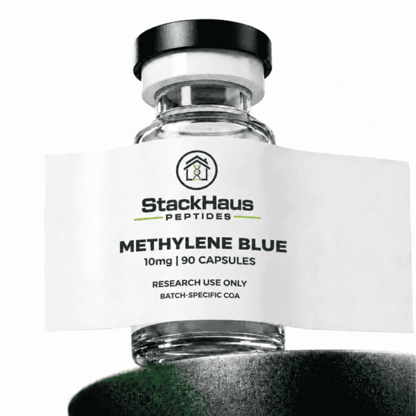 All Capsules 2 Stackhaus Methylene Blue capsules, 10mg 90 count, research-use-only product